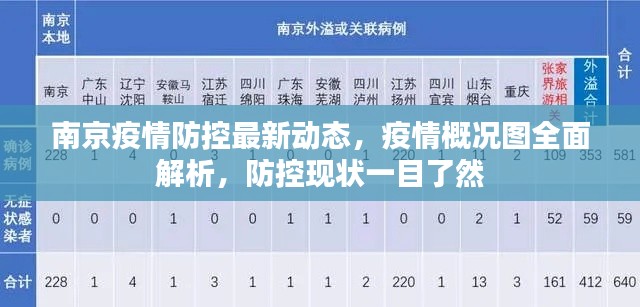 南京疫情防控最新动态，疫情概况图全面解析，防控现状一目了然